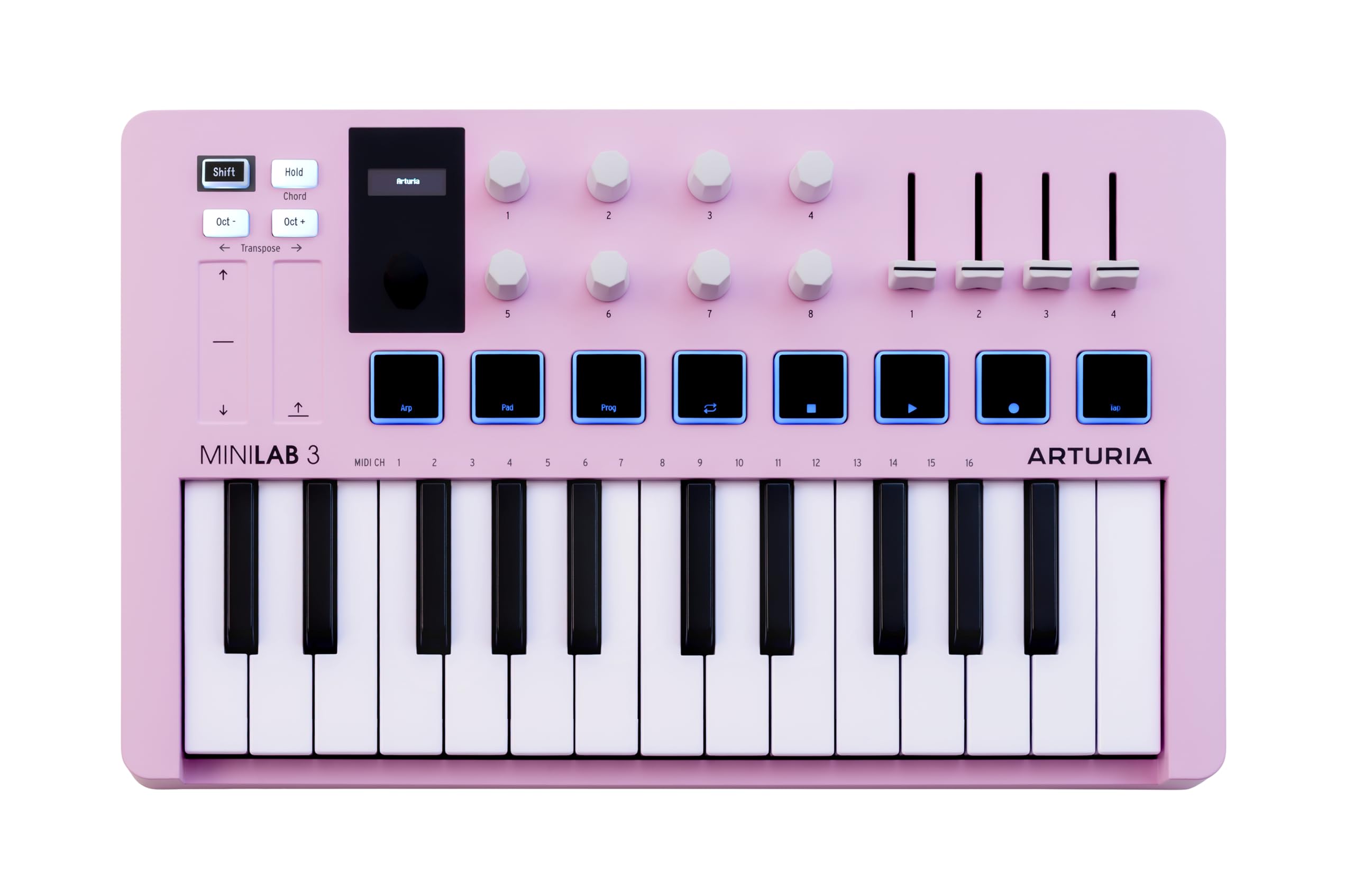 Amazon.com: Arturia MiniLab 3-25 Key USB MIDI Keyboard Controller